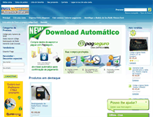 Tablet Screenshot of eletromegasom.com.br